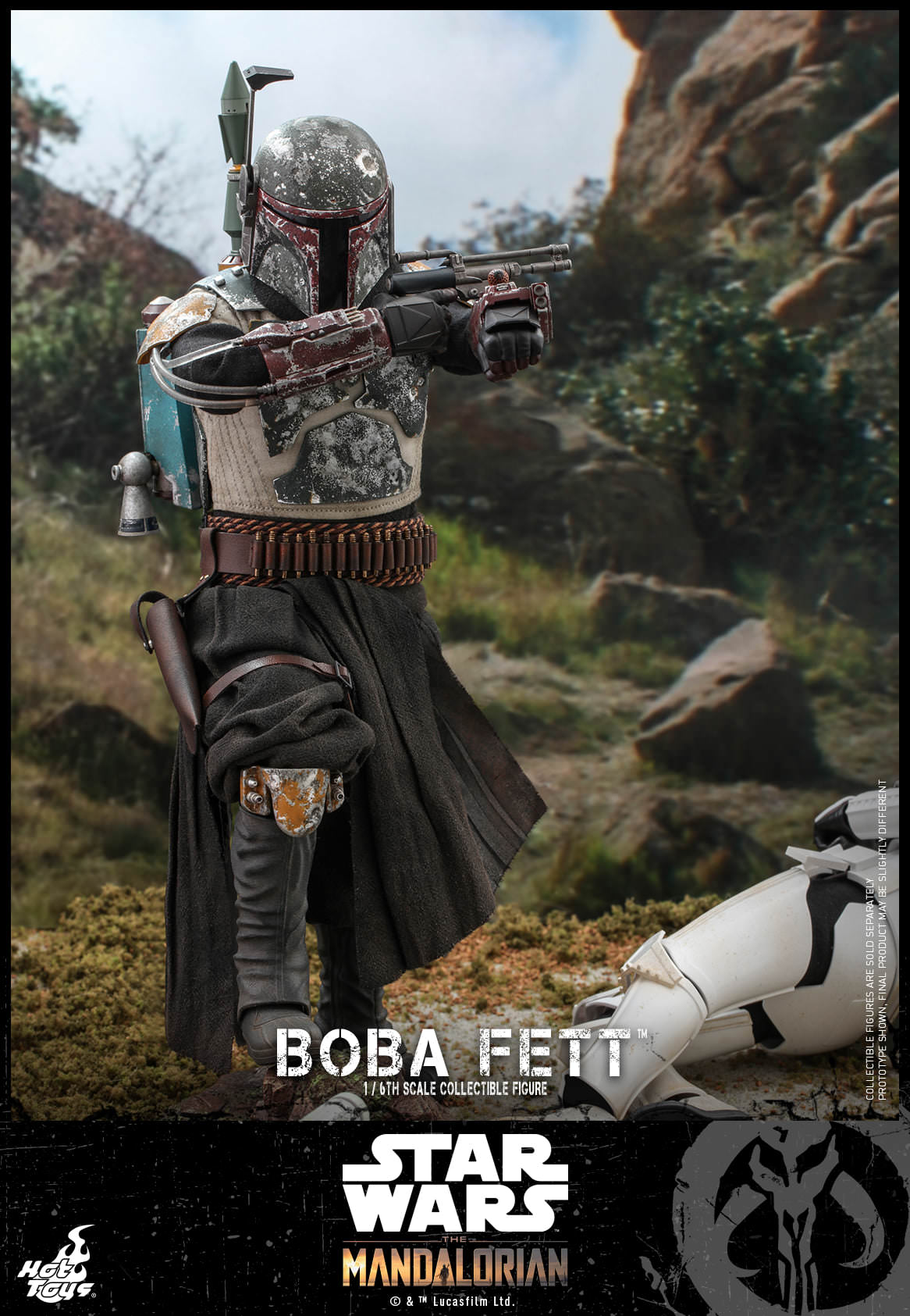 Hot Toys Boba Fett (Regular Edition) Hot Toys Star Wars The Mandalorian TMS033 1/6 Scale Figure