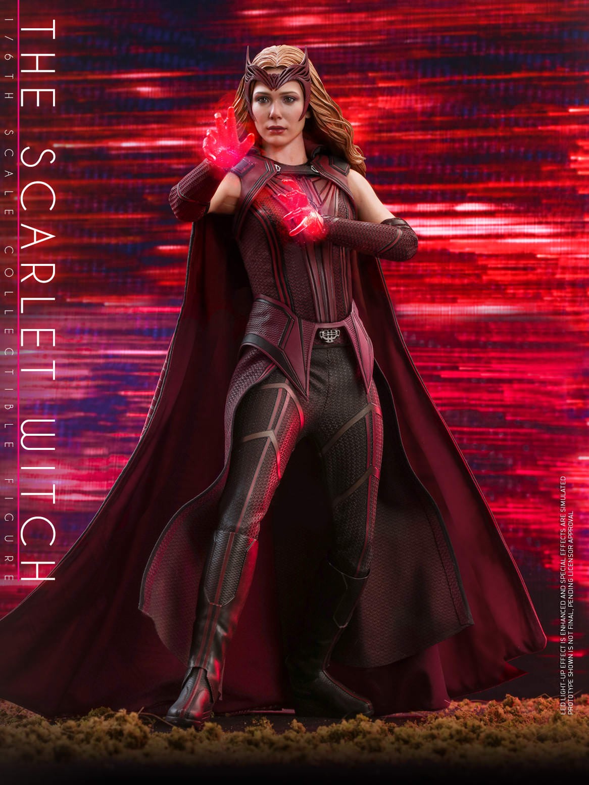 Hot Toys Marvel–Marvel Wander Vision The Scarlet Witch Wander TMS036 1/6 Scale Figure