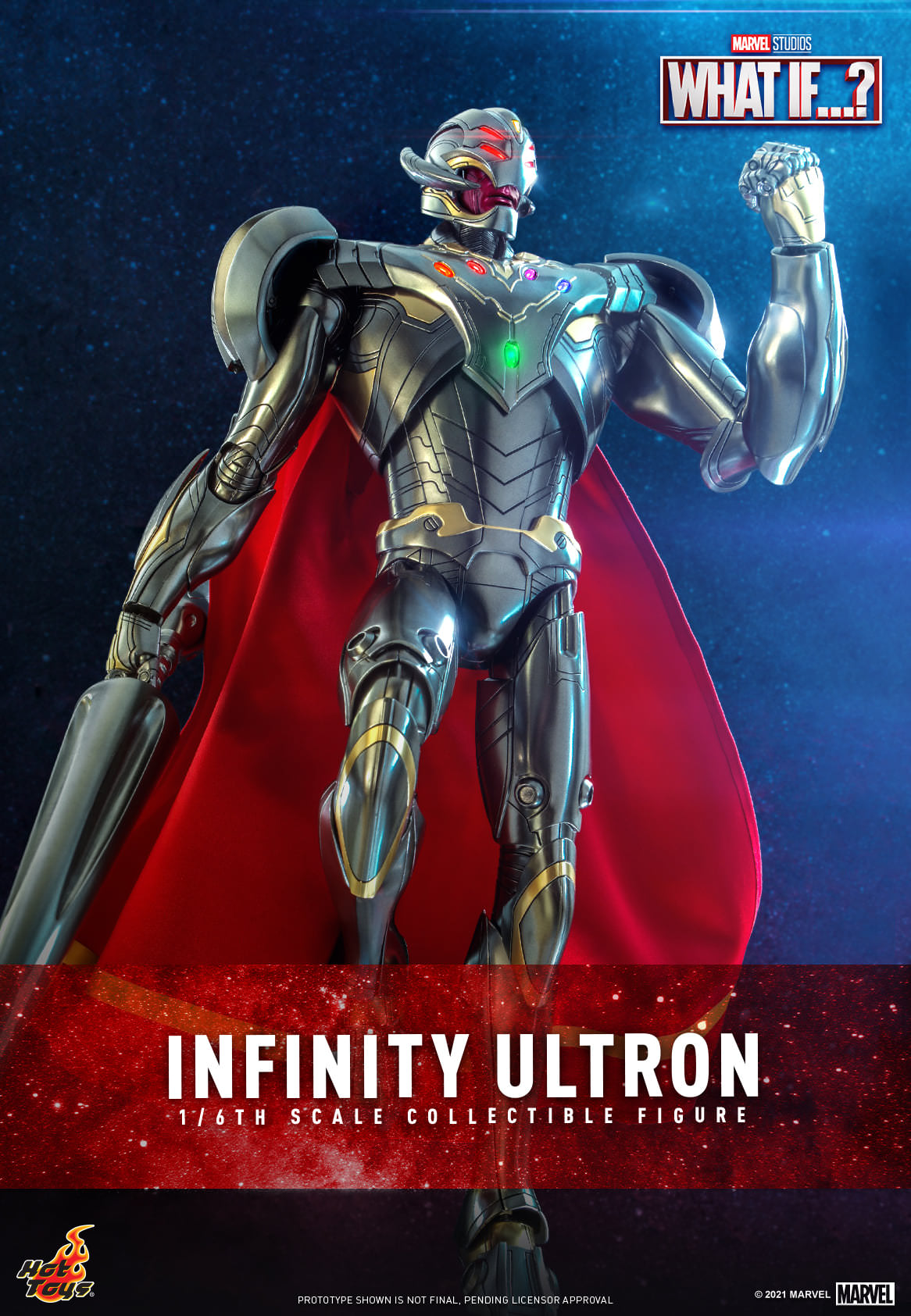 Hot Toys What If?-What If? Infinity Ultron TMS63 1/6 Scale Figure
