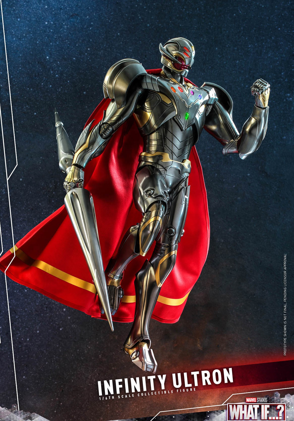 Hot Toys What If?-What If? Infinity Ultron TMS63 1/6 Scale Figure