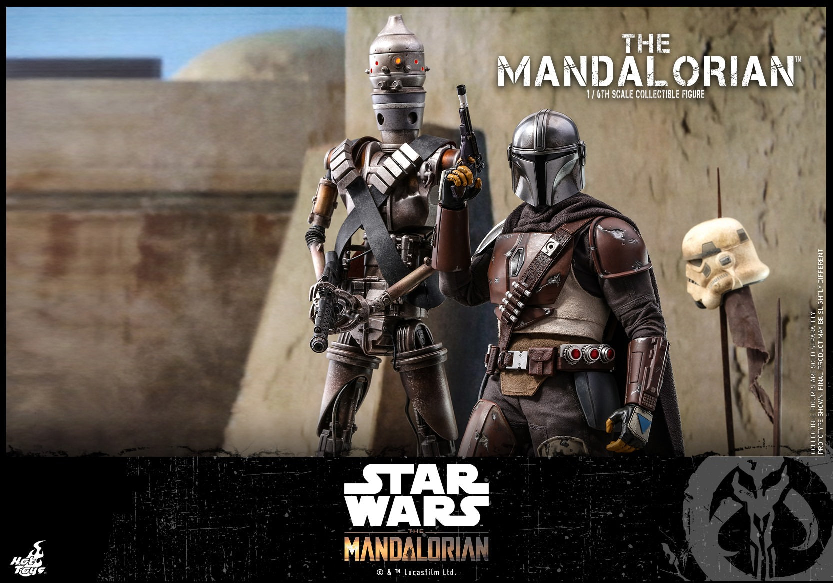 Hot Toys The Mandalorian Hot Toys Star Wars The Mandalorian TMS007 1/6 Scale Figure