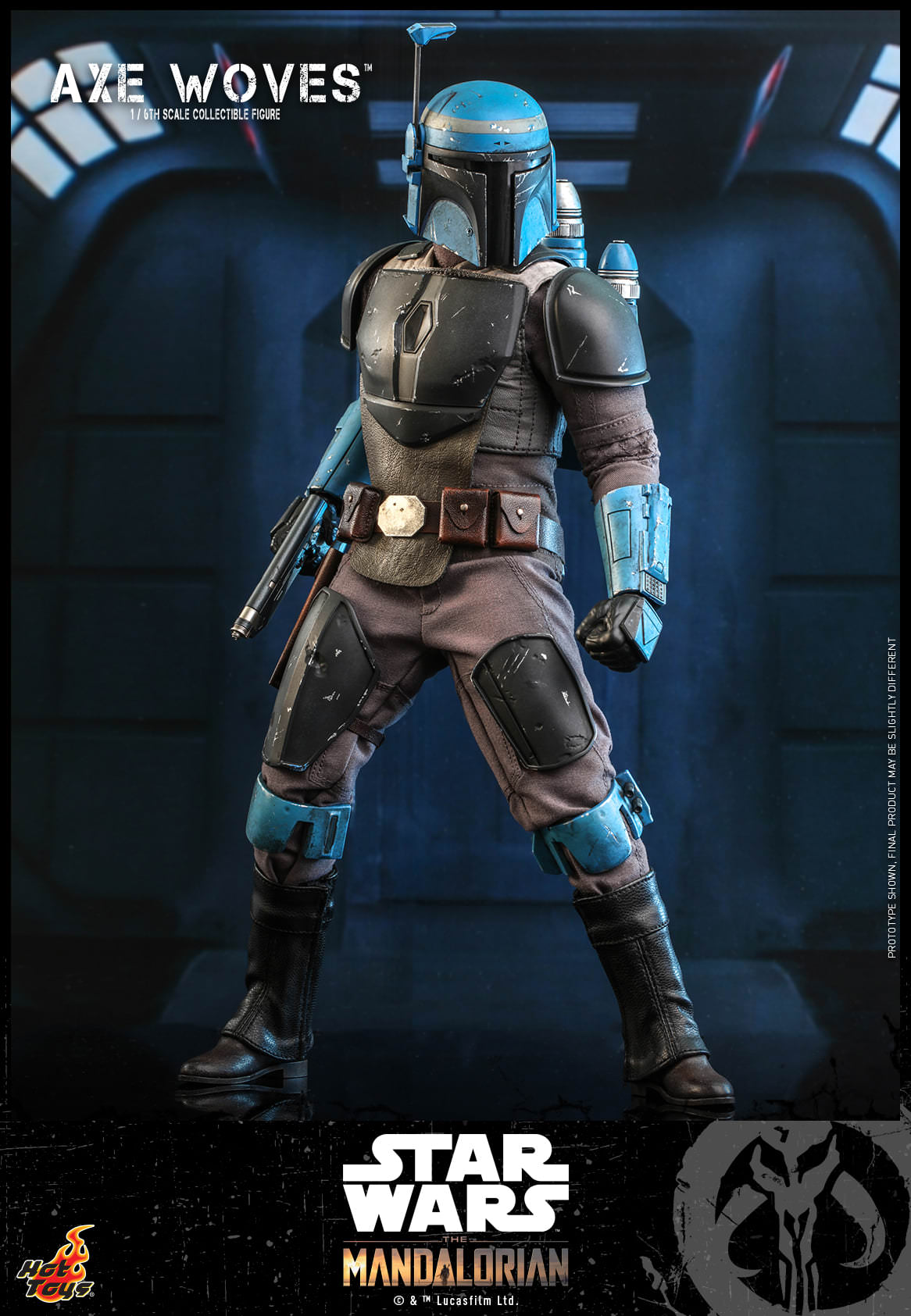 Hot Toys Axe Woves Hot Toys The Mandalorian TMS070 1/6 Scale Figure