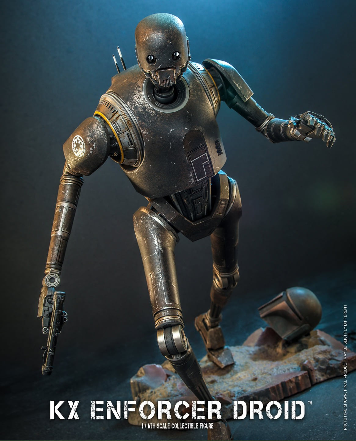 Hot Toys Star Wars -Star Wars The Book of Boba Fett KX Enforcer Droid TMS072 1/6 Scale Figure