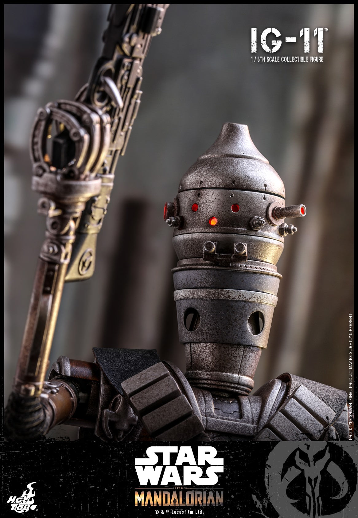 Hot Toys IG11 Hot Toys Star Wars The Mandalorian TMS008 1/6 Scale Figure