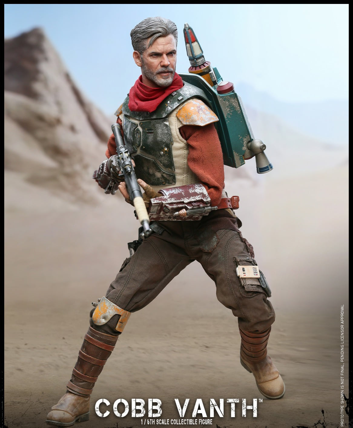 Hot Toys Star Wars–Star Wars The Mandalorian Cobb Vanth TMS084 1/6 Scale Figure