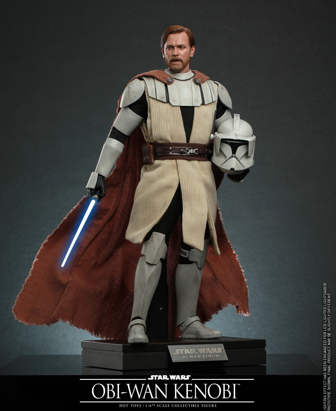 Hot Toys Star Wars–Star Wars The Clone Wars Obi Wan Kenobi TMS095 1/6 Scale Figure