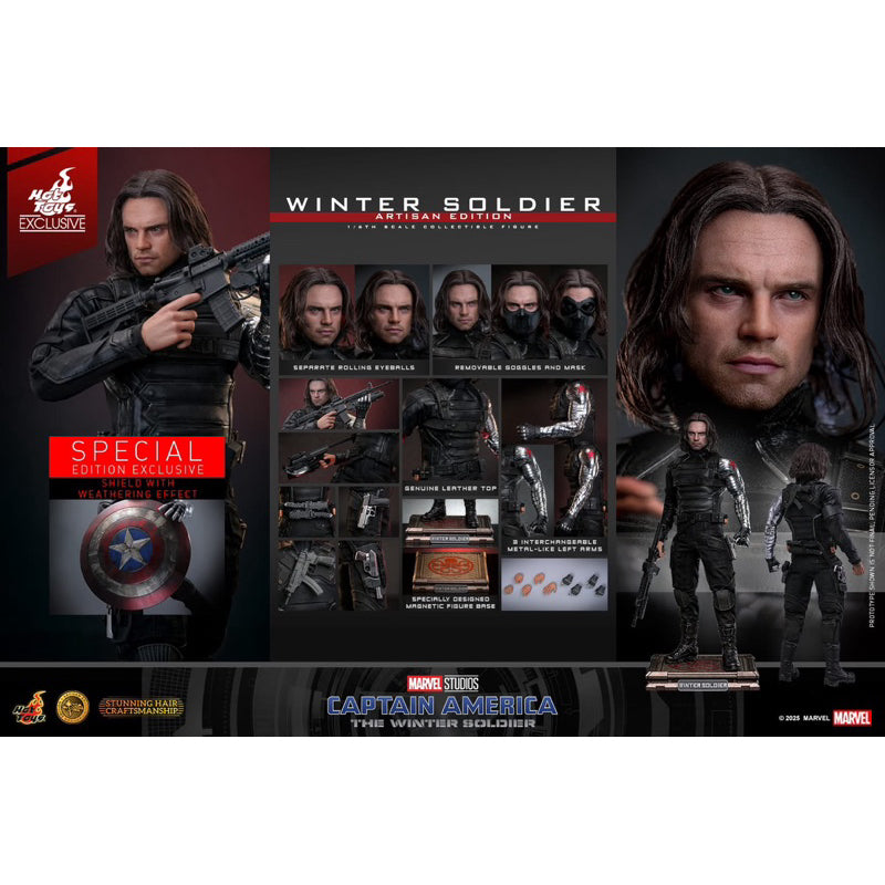 Hot Toys Captain America: TWS – Winter Soldier MMS241 1/6 Scale Figure