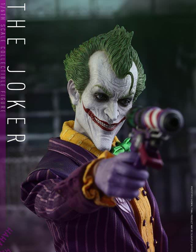 Hot Toys Batman-Batman Arkham Asylum The Joker VGM27 1/6 Scale Figure