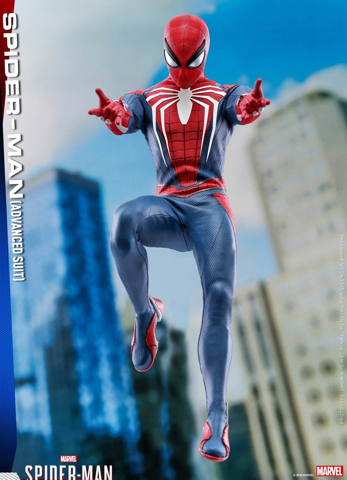 Hot Toys Spiderman -Marvel’s Spiderman Advanced Suit VGM31 1/6 Scale Figure