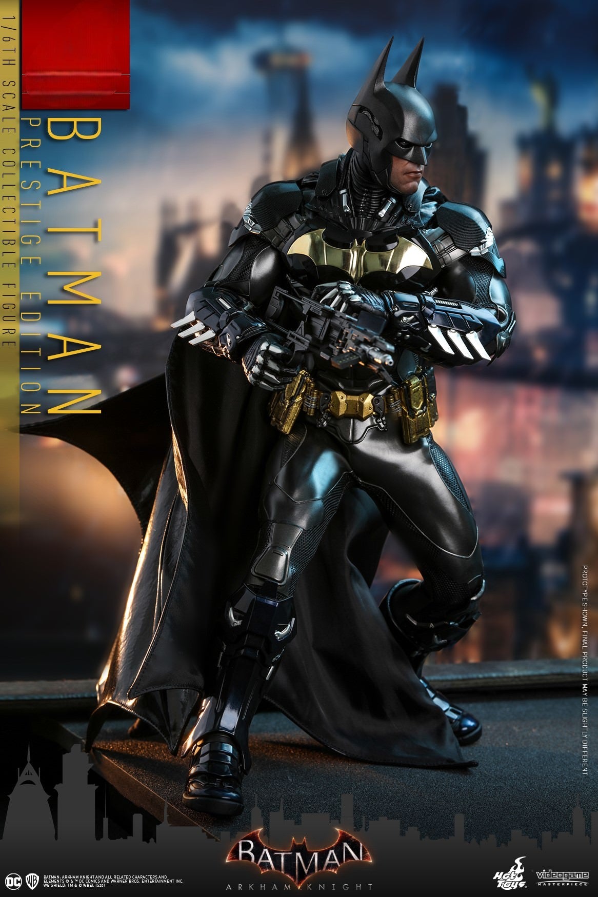 Hot Toys Batman-Batman Arkham Knight Batman Prestige Edition VGM37 1/6 Scale Figure