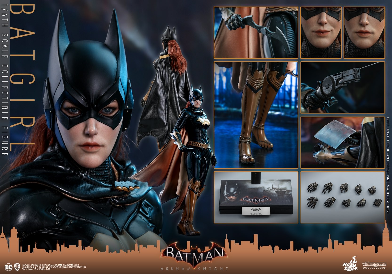 Hot Toys Batgirl Hot Toys Batman : Arkham Knight VGM40 1/6 Scale Figure