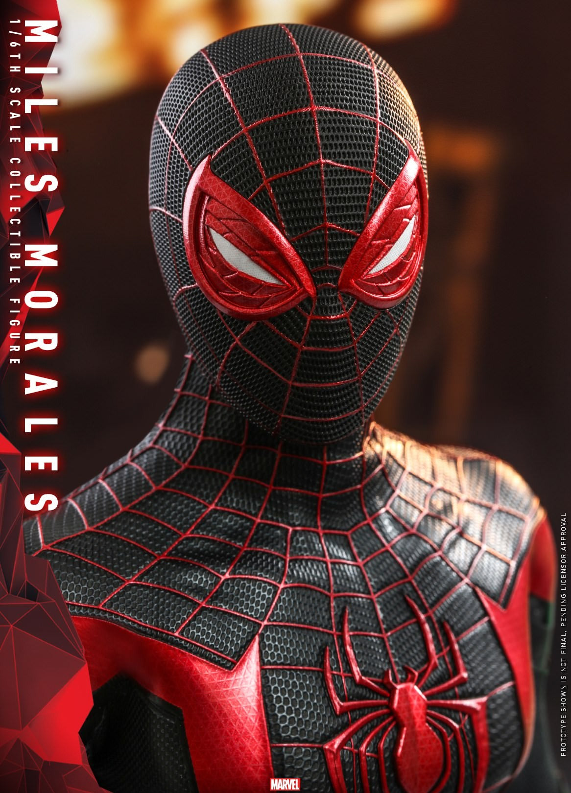 Hot Toys Spiderman–Marvel’s Spiderman Miles Morales VGM46 1/6 Scale Figure