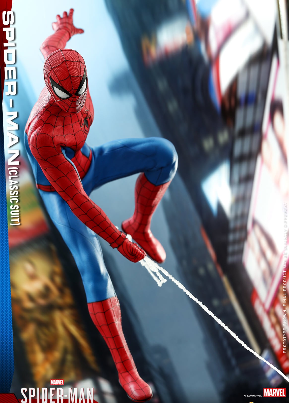 Hot Toys Spiderman –Spiderman Classic Suit VGM48 1/6 Scale Figure