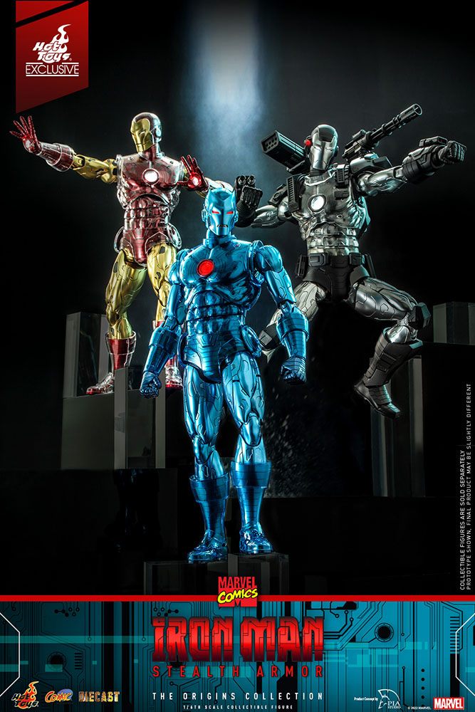 Hot Toys Iron Man-Iron Man The Origins Collection Stealth Armor CMS012 1/6 Scale Figure